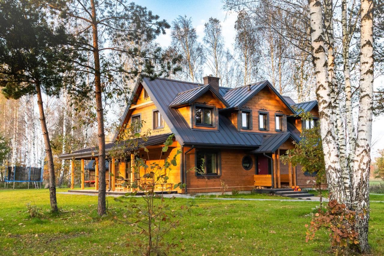 Апартаменты Zubrowe Siolo - Dom Nad Lakami Беловеж Экстерьер фото